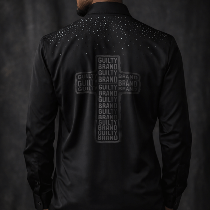 GBLuxuryButtondownBackmodel GBLuxuryButtondownBackmodel