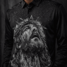 GBLuxuryButtondownFrontModel